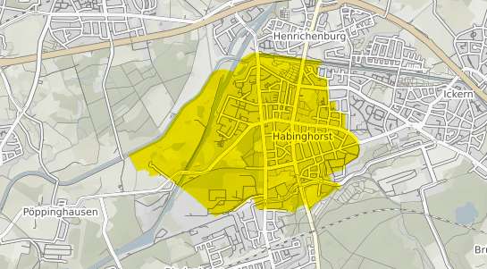 Immobilienpreisekarte Castrop Rauxel Habinghorst